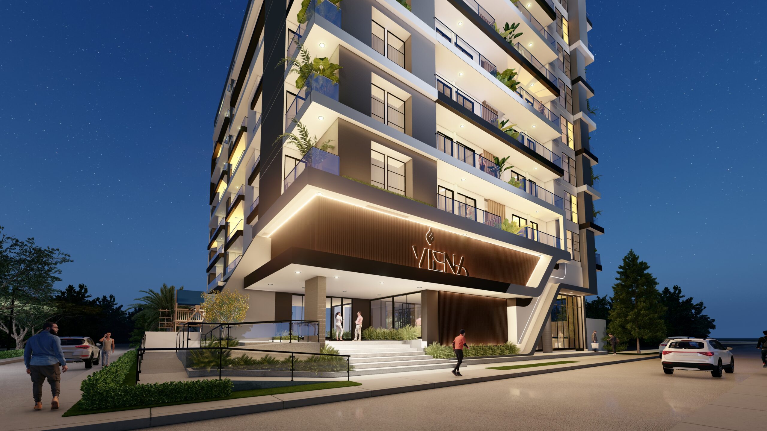 Viena Apartamentos Luxury Living frente a la Villa Olímpica en Montería